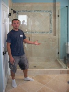 Custom Tiled Shower