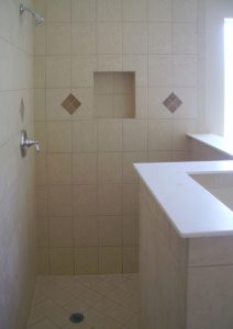 Custom Tiled Shower Enclosure